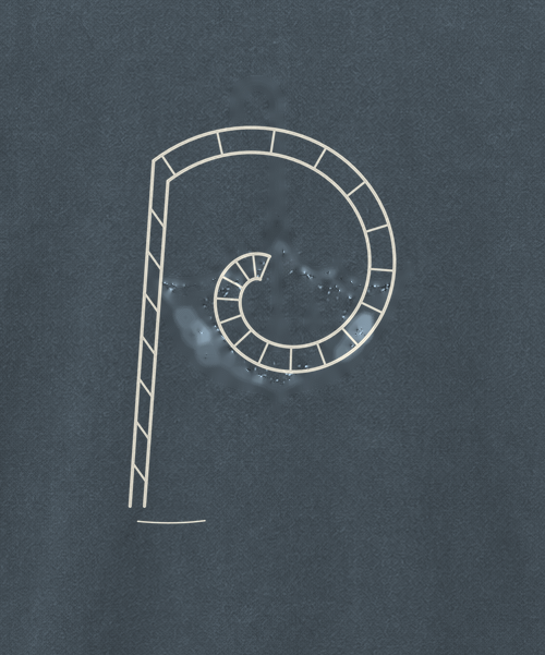 Long Way Tee — artwork detail cropped from the same digital mockup.
